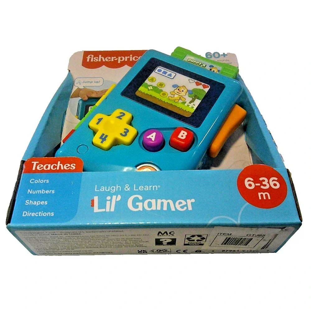 New in Box, Baby Fisher Price Laugh and Learn Lil Gamer Toy 6-36 months Games‎